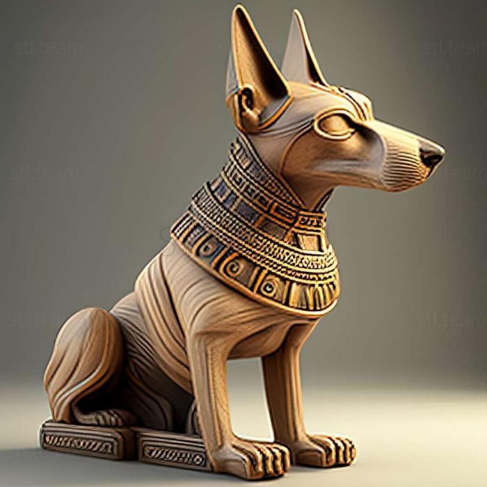 3D model Pharaoh s dog (STL)